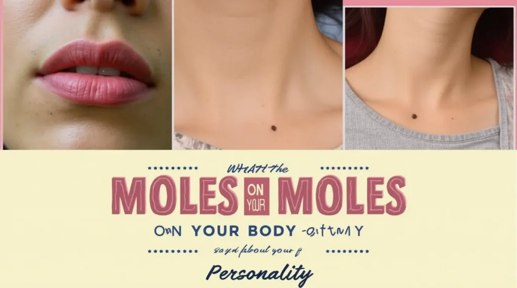 Here is What The Moles On Your Body Say About Your Personality