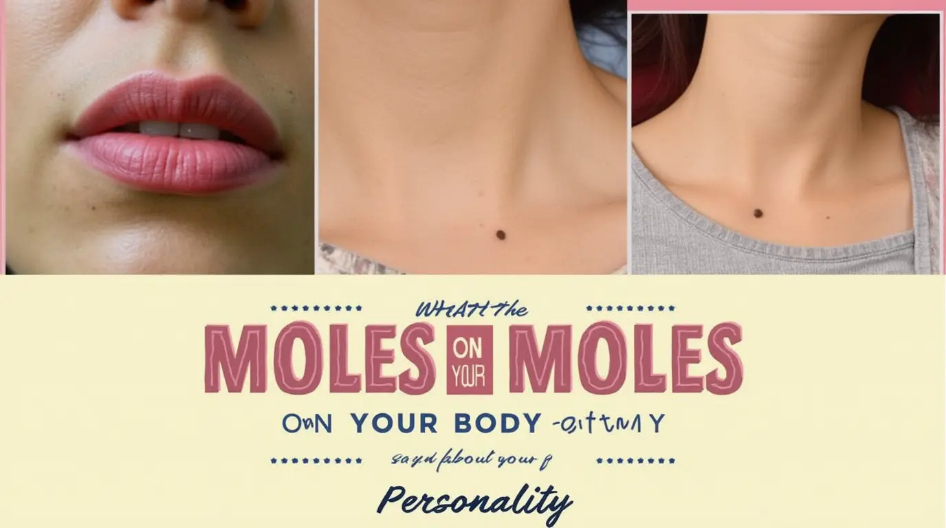 Here is What The Moles On Your Body Say About Your Personality