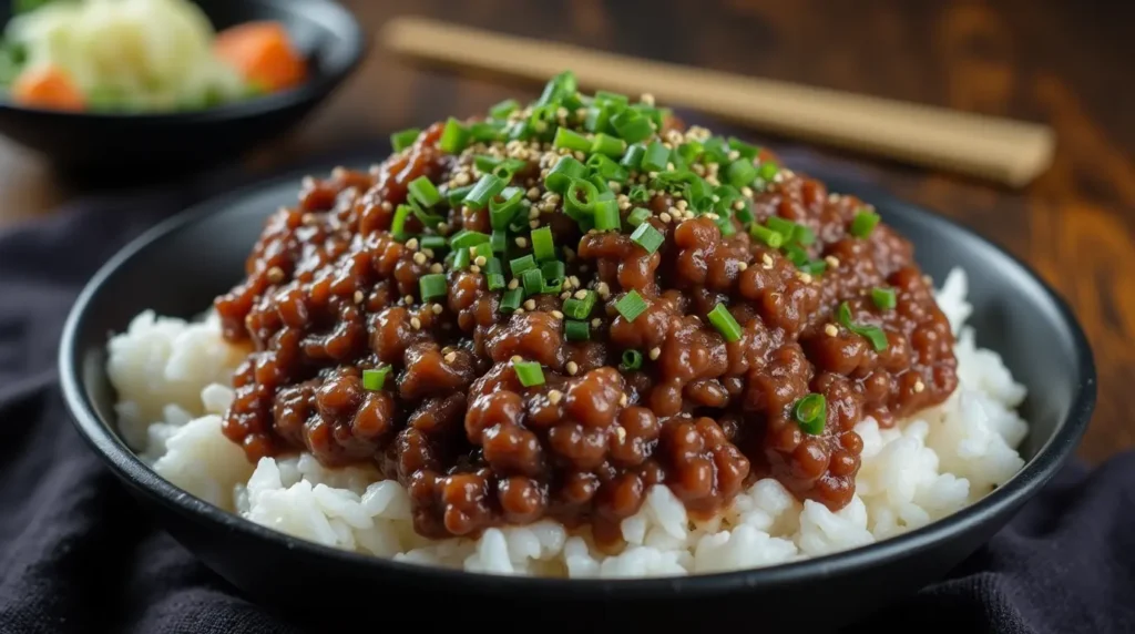 Korean Ground Beef Bowl A Flavorful Delight You’ll Love